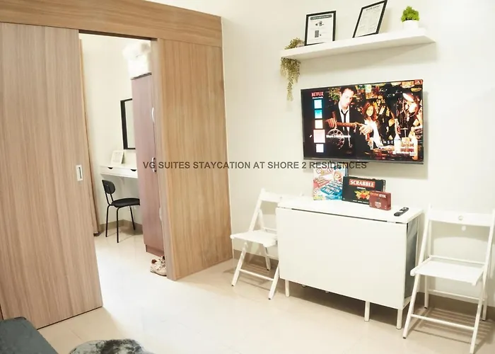 Vg At Moa Complex, Fast Wi-fi Near Naia Airport Apartment Manila
